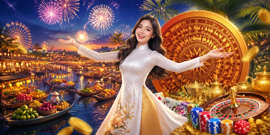 Không khí lễ hội miền Tây với thông tin ưu đãi và giao dịch VND